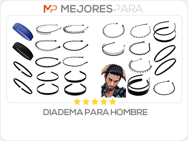 diadema para hombre