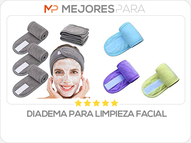 diadema para limpieza facial