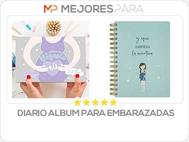 diario album para embarazadas