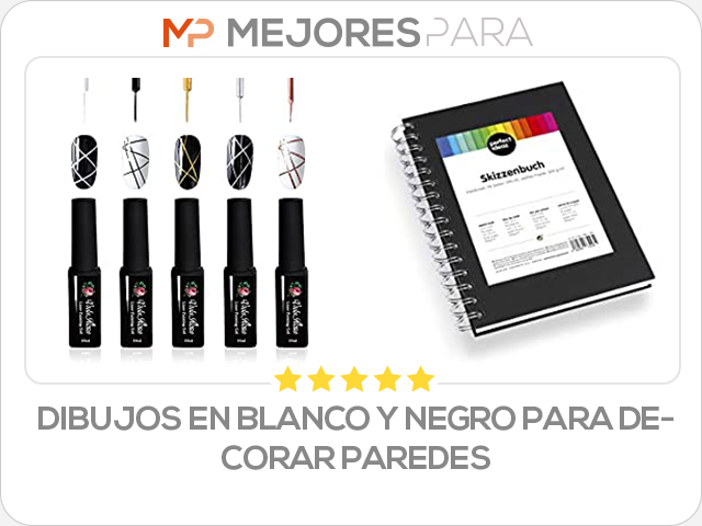 dibujos en blanco y negro para decorar paredes