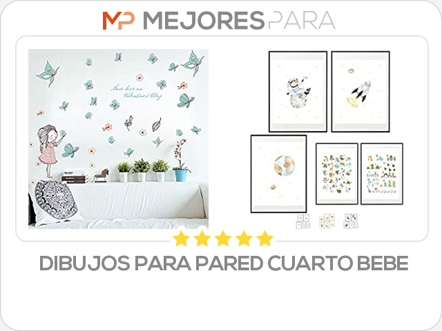 dibujos para pared cuarto bebe