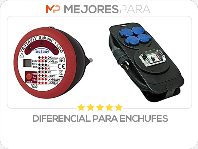 diferencial para enchufes