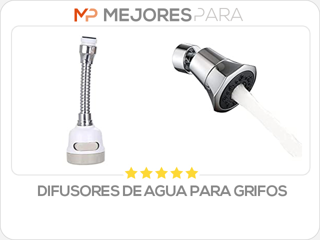 difusores de agua para grifos