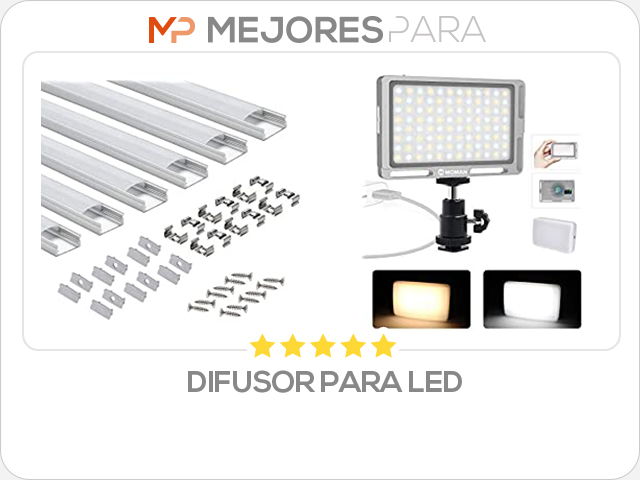 difusor para led