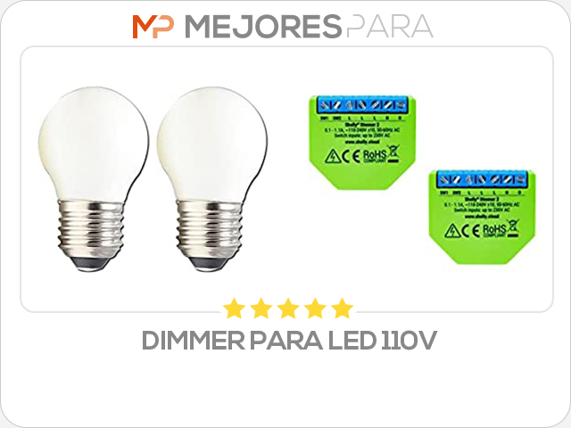 dimmer para led 110v