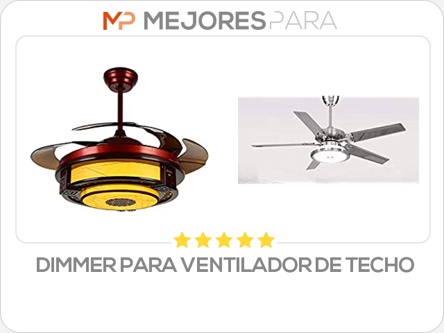 dimmer para ventilador de techo