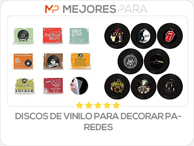 discos de vinilo para decorar paredes