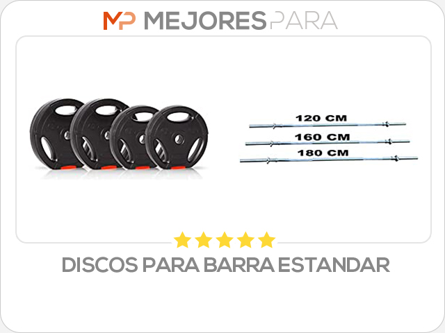 discos para barra estandar