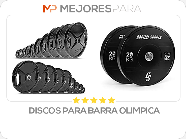 discos para barra olimpica