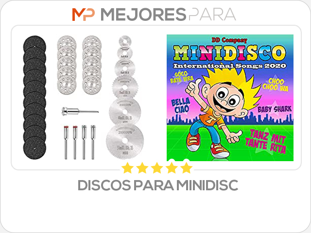 discos para minidisc