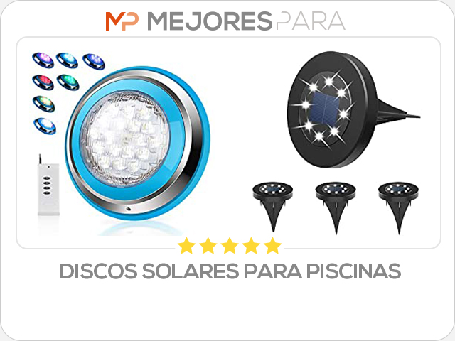 discos solares para piscinas