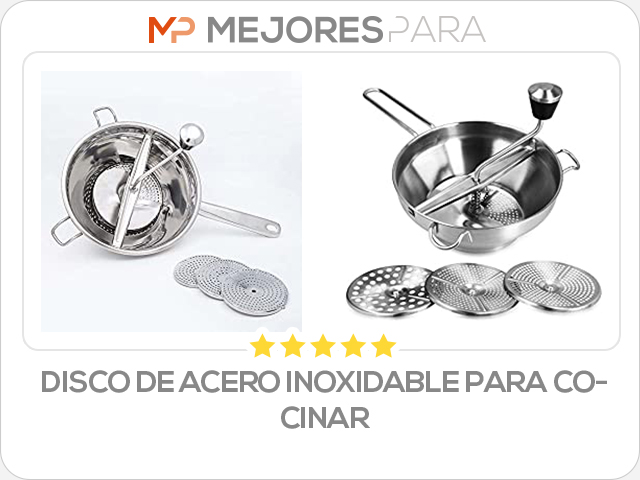 disco de acero inoxidable para cocinar