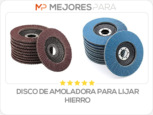 disco de amoladora para lijar hierro