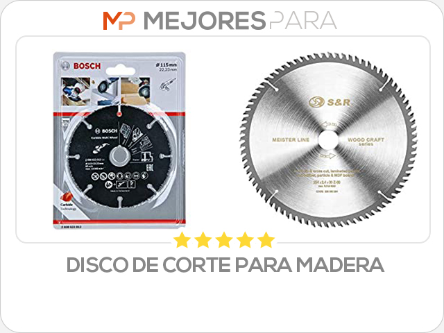 disco de corte para madera