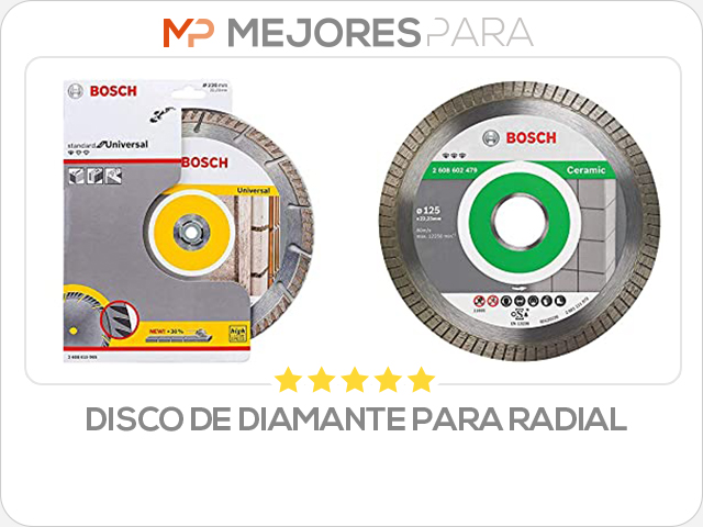 disco de diamante para radial