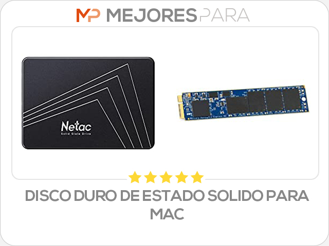 disco duro de estado solido para mac