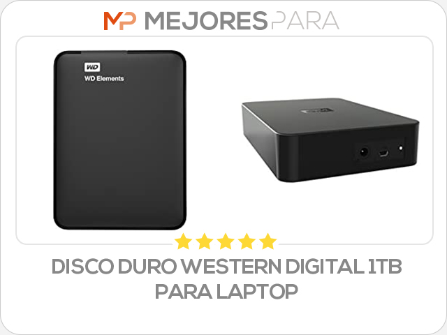 disco duro western digital 1tb para laptop