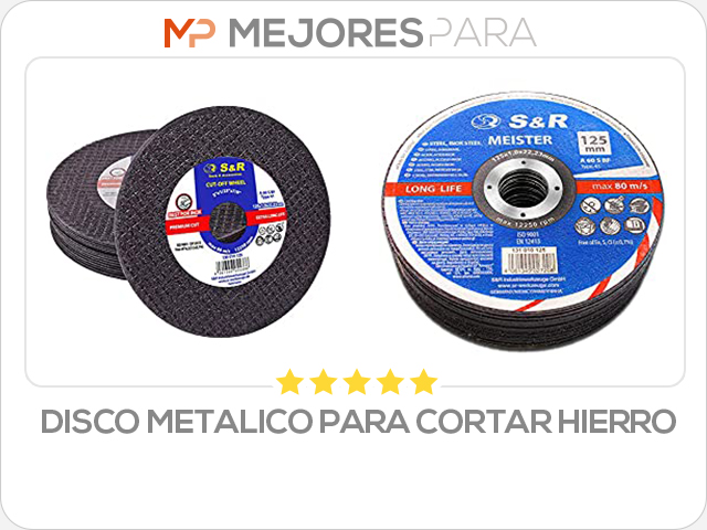 disco metalico para cortar hierro