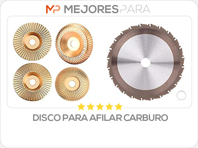 disco para afilar carburo