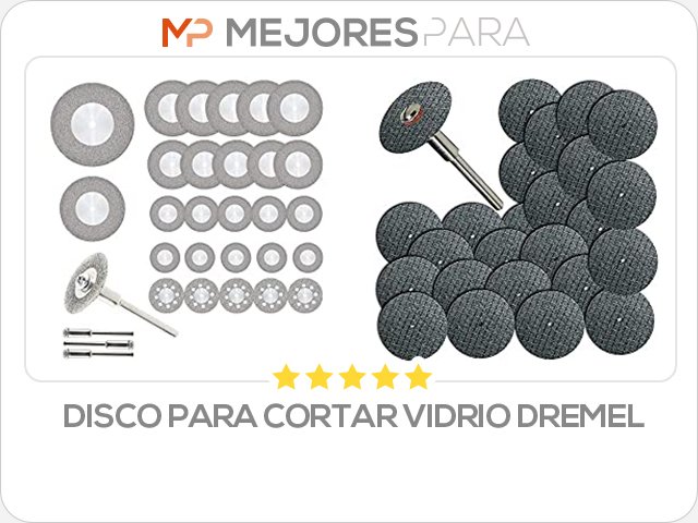 disco para cortar vidrio dremel