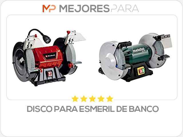 disco para esmeril de banco