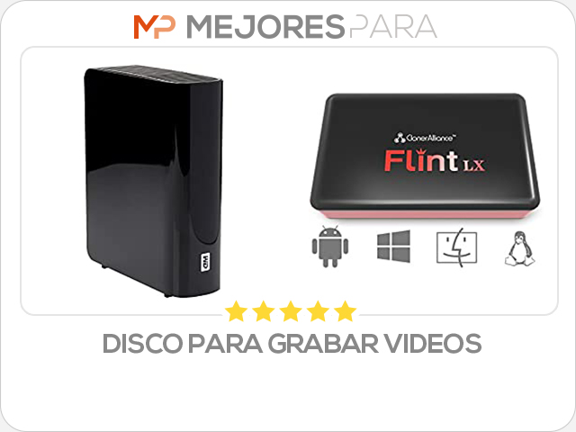 disco para grabar videos