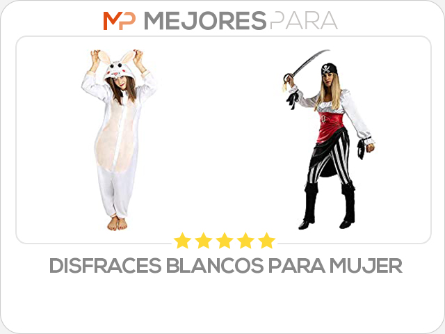 disfraces blancos para mujer