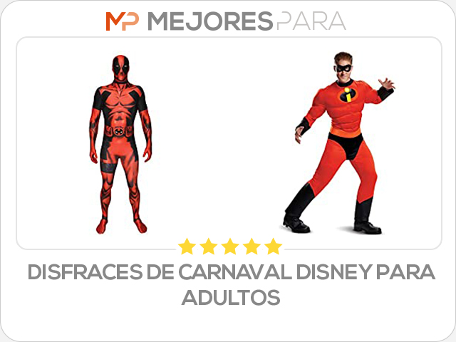 disfraces de carnaval disney para adultos