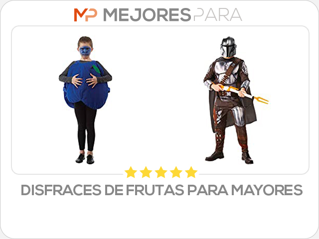 disfraces de frutas para mayores