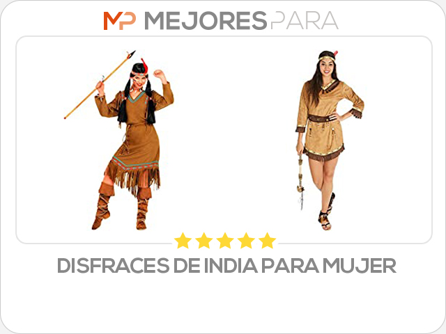 disfraces de india para mujer