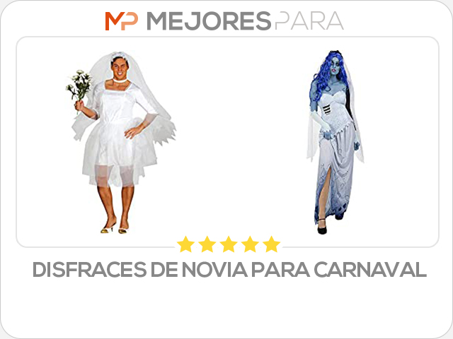 disfraces de novia para carnaval