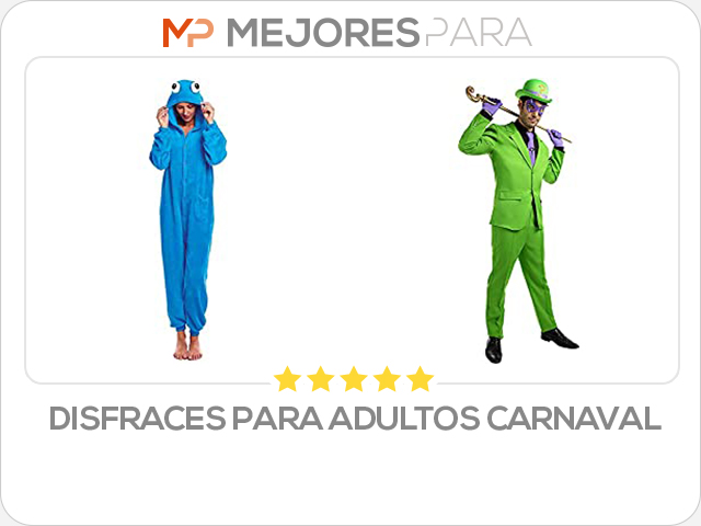 disfraces para adultos carnaval