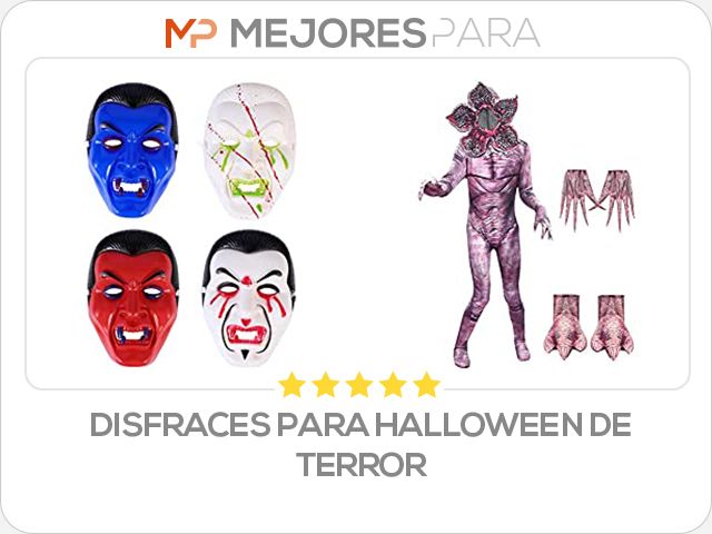 disfraces para halloween de terror