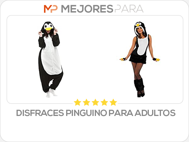 disfraces pinguino para adultos