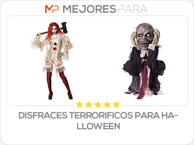 disfraces terrorificos para halloween