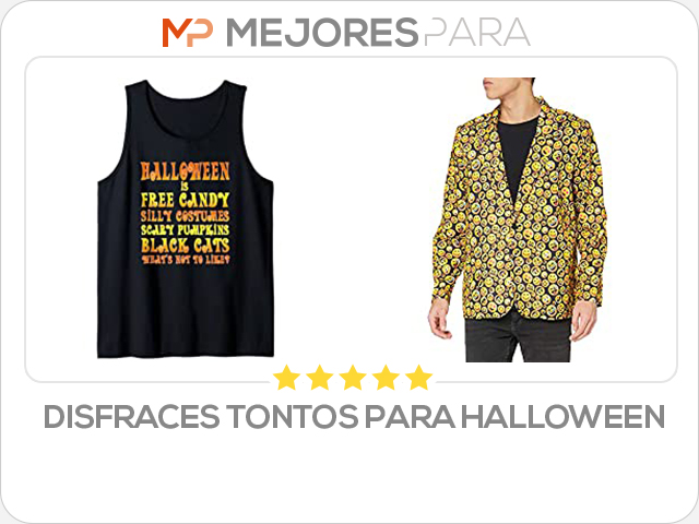 disfraces tontos para halloween