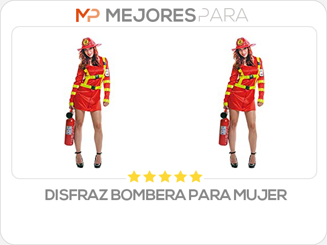 disfraz bombera para mujer