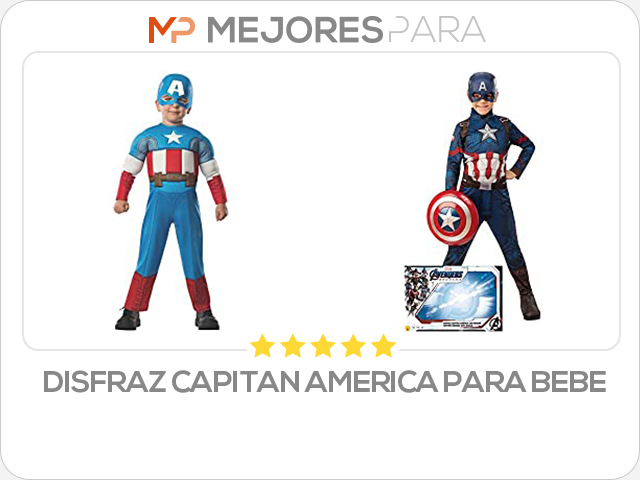 disfraz capitan america para bebe