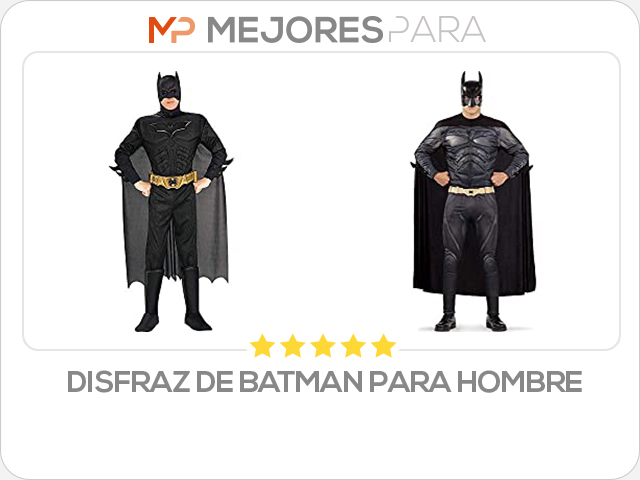 disfraz de batman para hombre