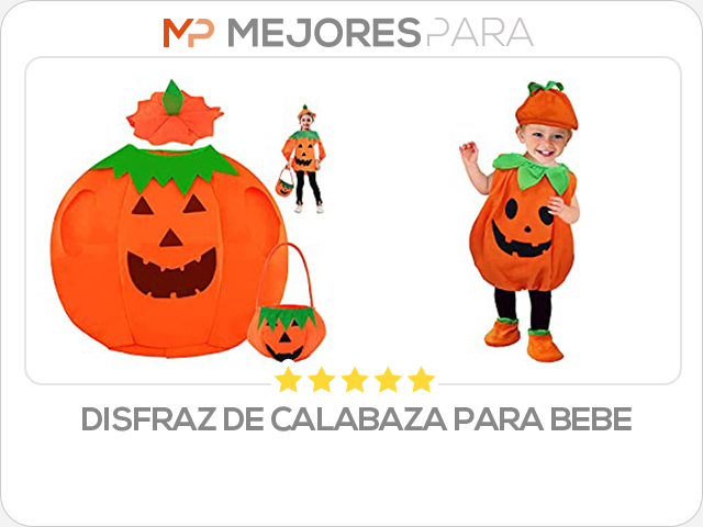 disfraz de calabaza para bebe