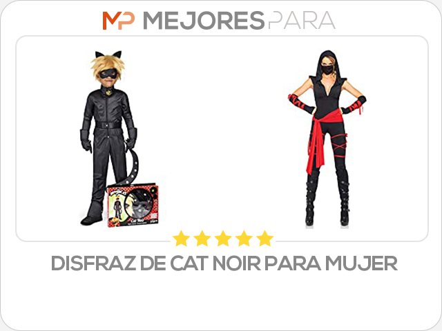 disfraz de cat noir para mujer