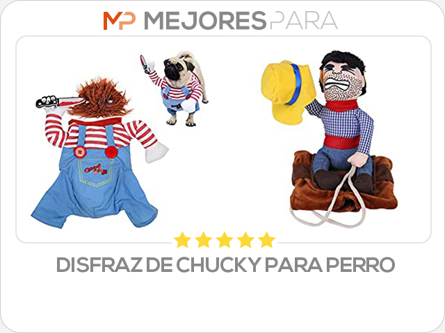 disfraz de chucky para perro