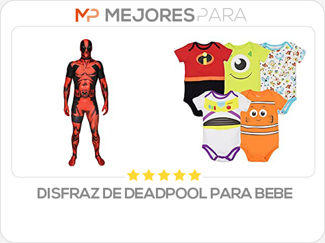 disfraz de deadpool para bebe