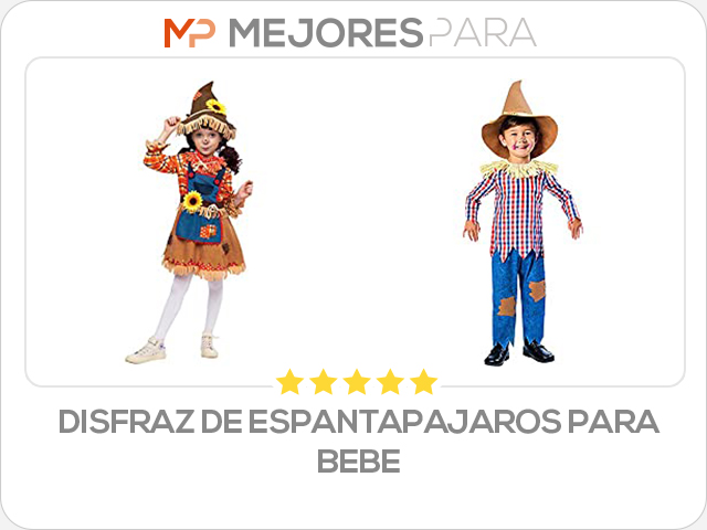 disfraz de espantapajaros para bebe