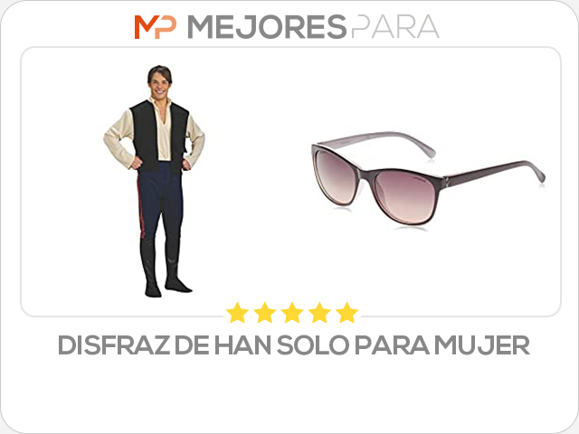 disfraz de han solo para mujer