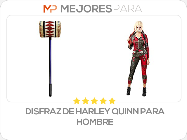 disfraz de harley quinn para hombre