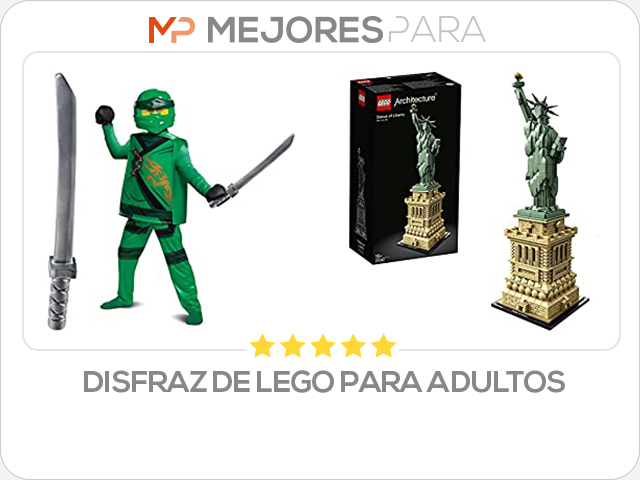 disfraz de lego para adultos