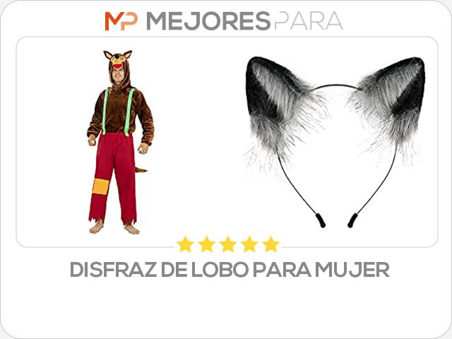 disfraz de lobo para mujer