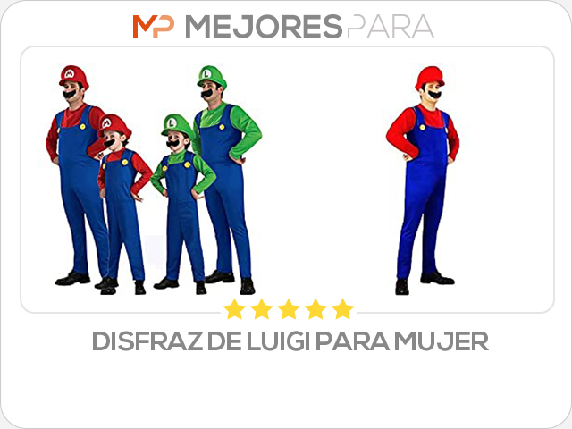 disfraz de luigi para mujer