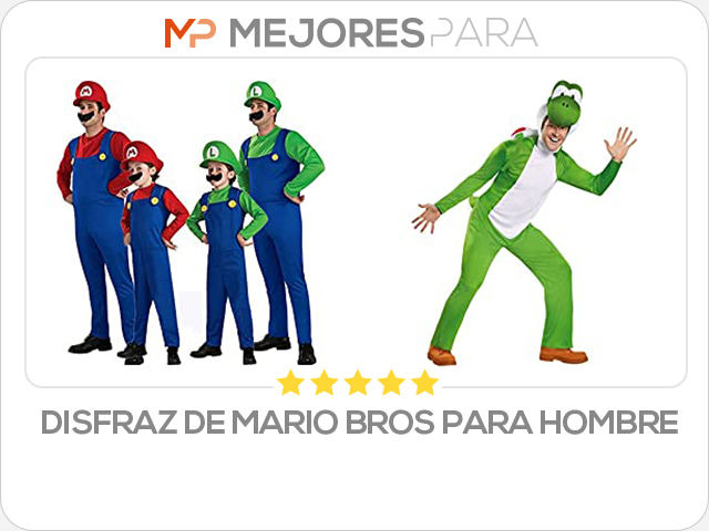 disfraz de mario bros para hombre